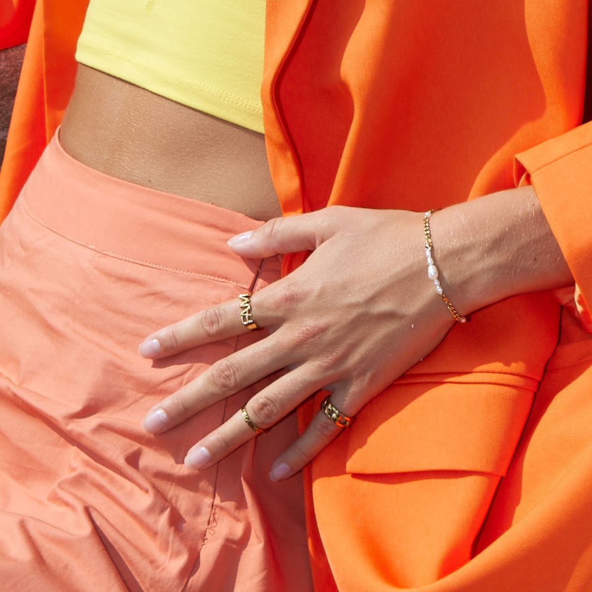 Camilla Krøyer Jewellery FAM Signet Ring 18K Guldbelagt