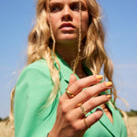 MAMA Signet Ring 18K Forgyldt Sølv-Camilla Krøyer Jewellery