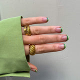 Camilla Krøyer Jewellery Classic Twist Dome Ring 18K Guldbelagt